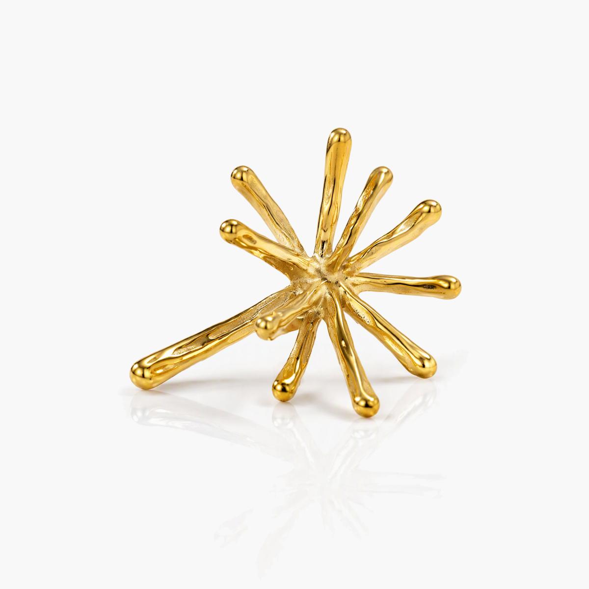 Trendy Starburst Stud Earrings