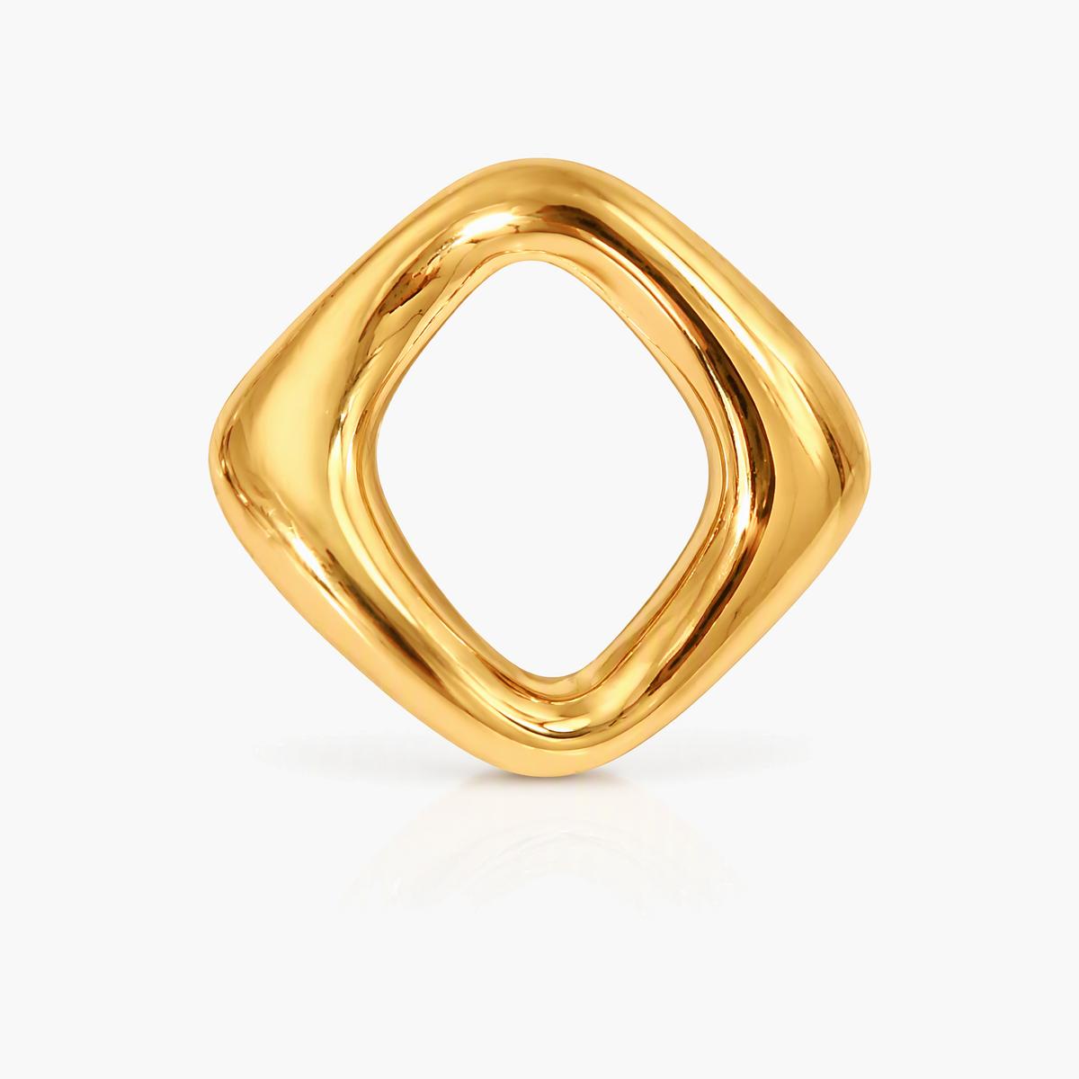 Chunky Geometric Hoop Earrings