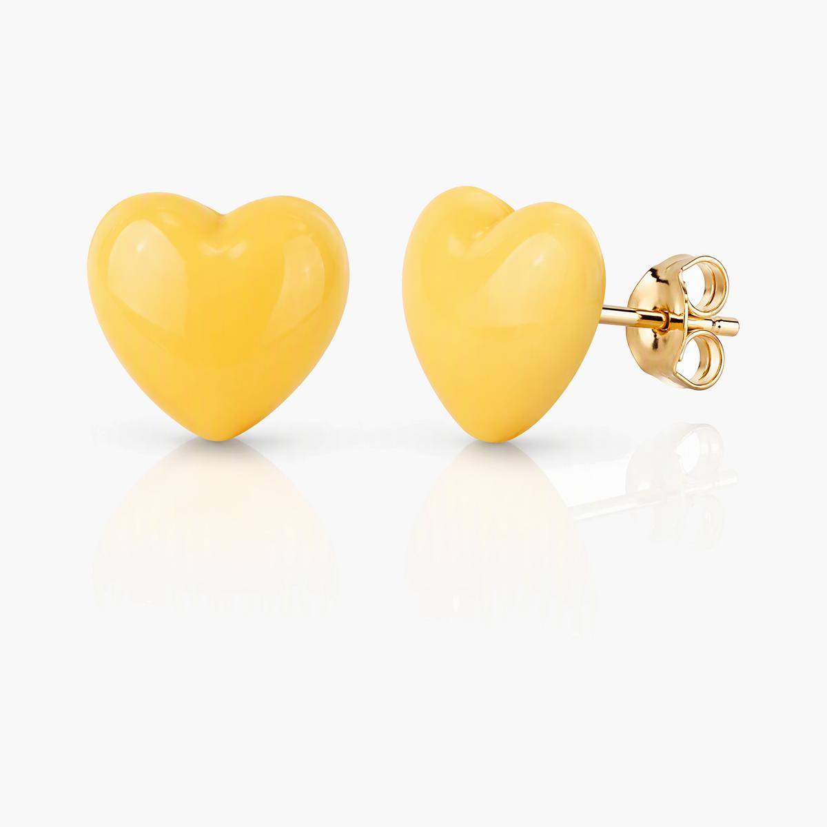 Cute Heart Stud Earrings