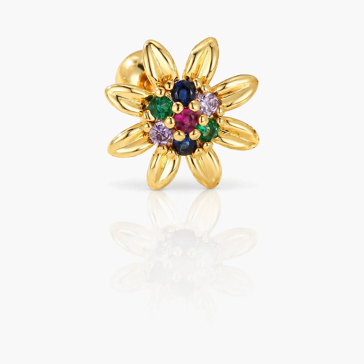 Cute Flower Stud Earrings