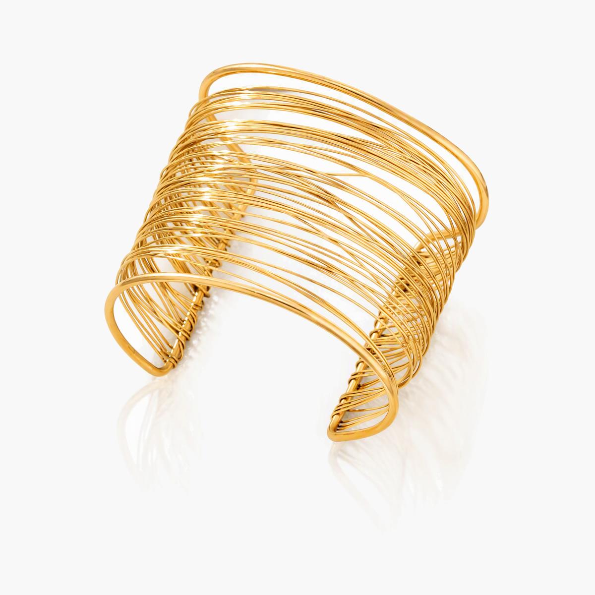 Trendy Multi-Wire Cuff Bracelet