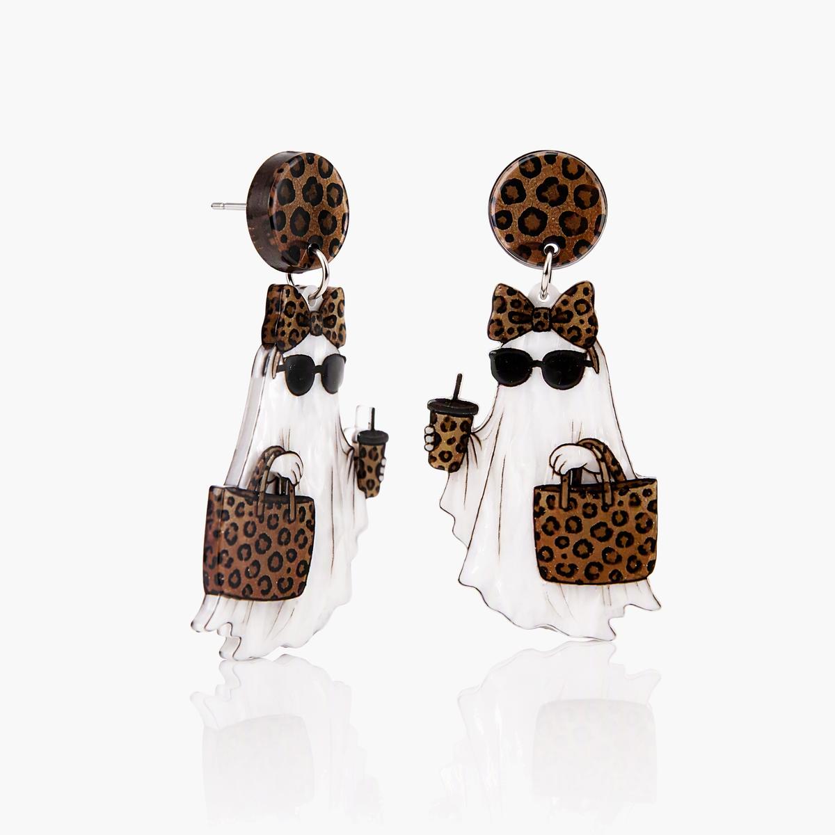 Cute Ghost Drop Earrings