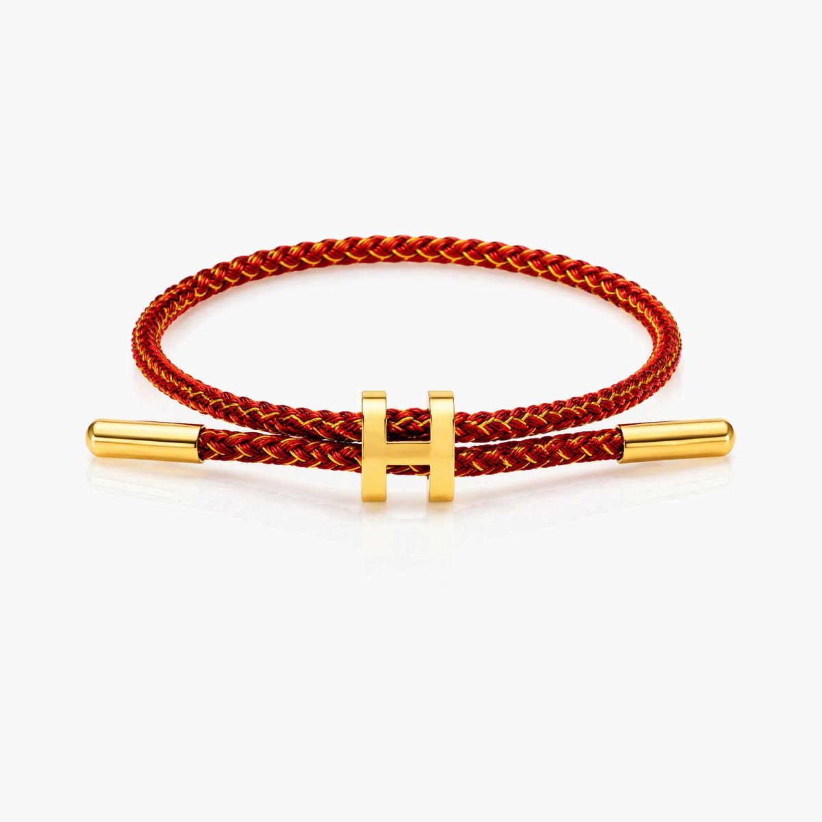 Minimalist Braided Cord Bracelet
