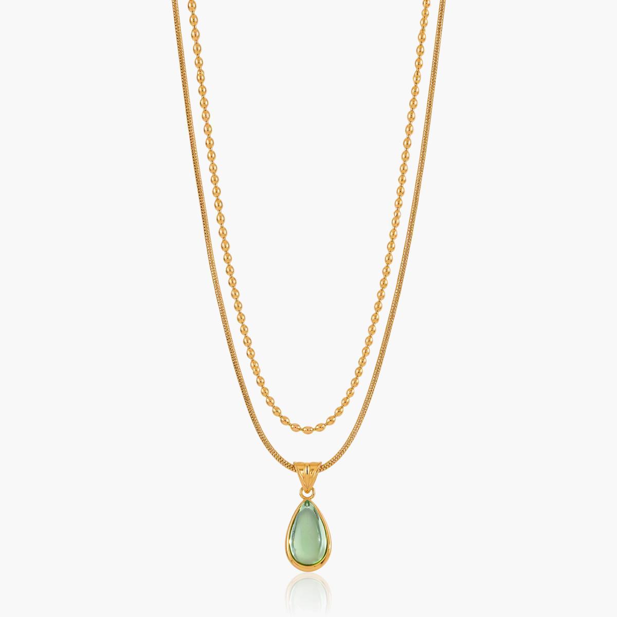 Dainty Teardrop Pendant Necklace
