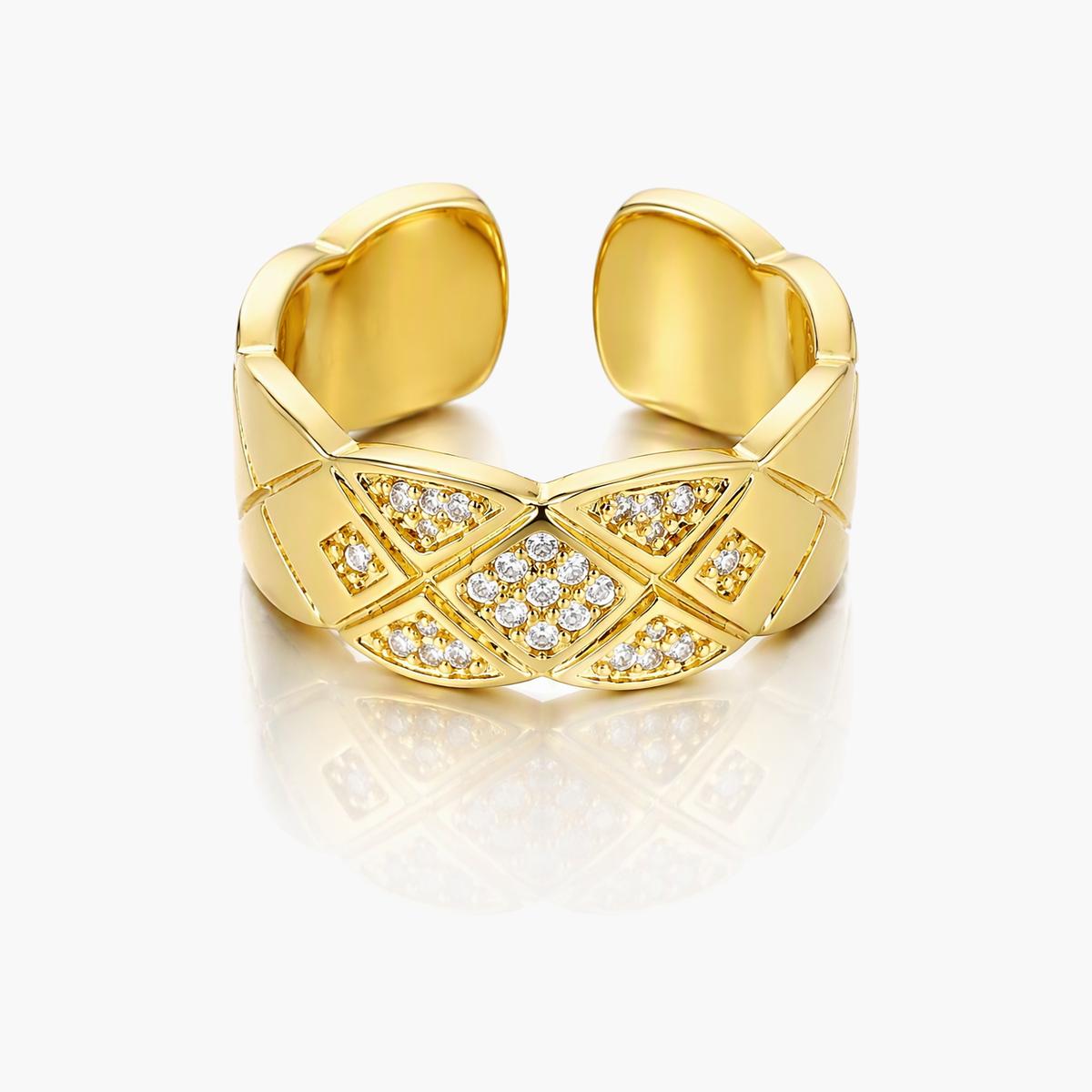 Butterfly Charm Open Ring