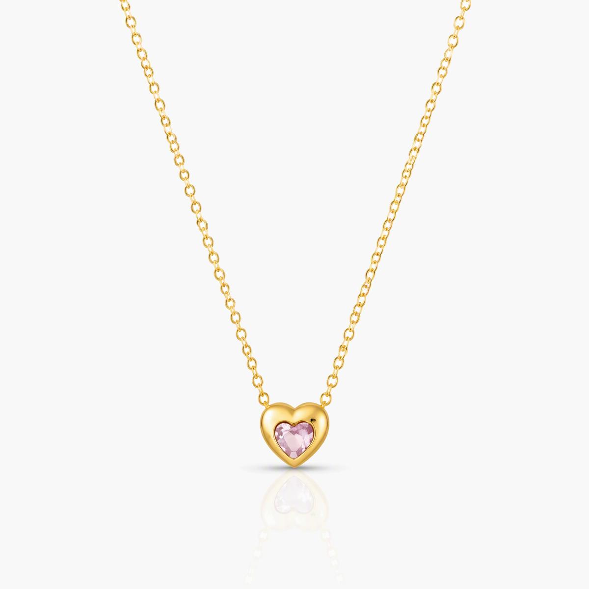 Dainty Heart Pendant Necklace