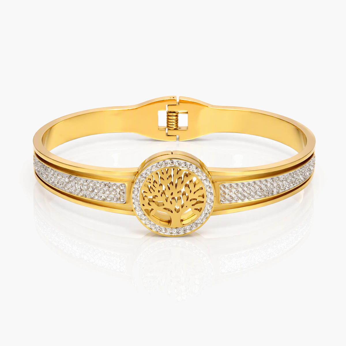 Trendy Coin Charm Bangle