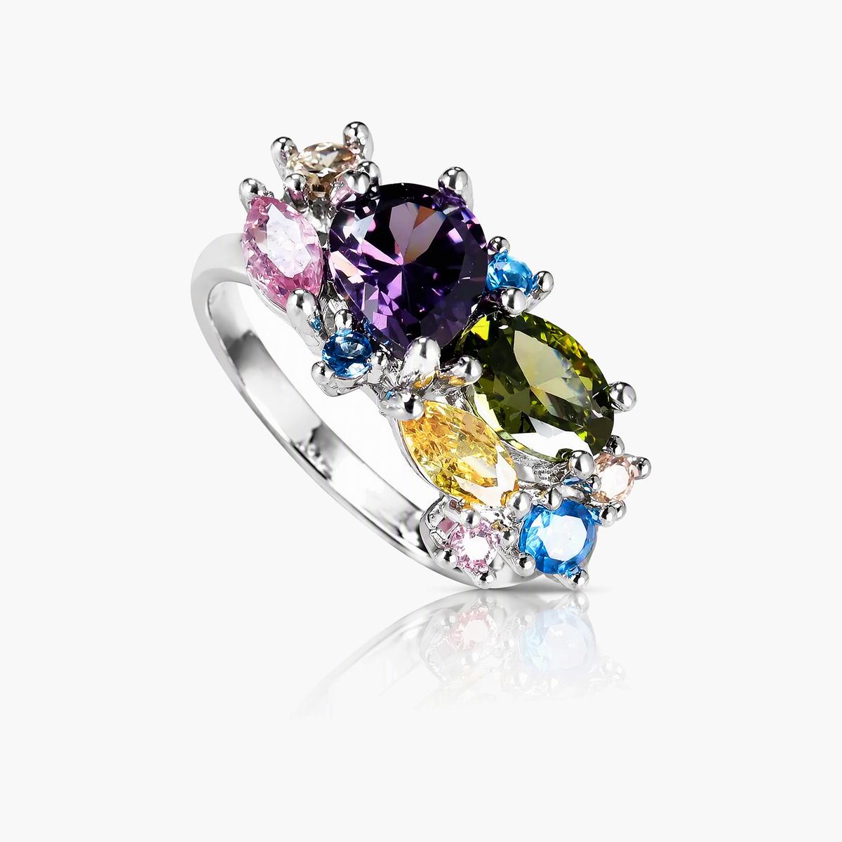 Multi-Stone Cluster Ring