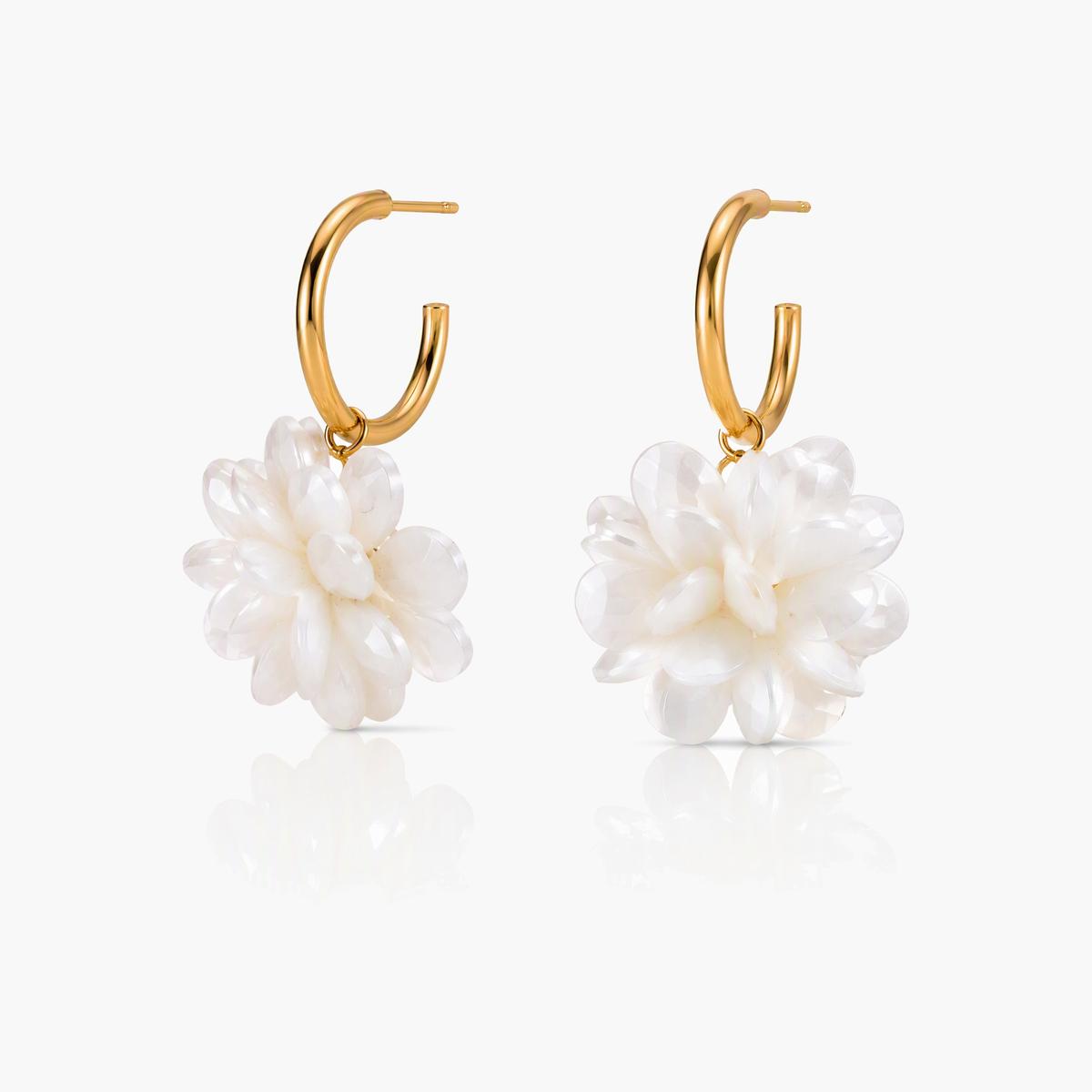 Flower Drop Earrings