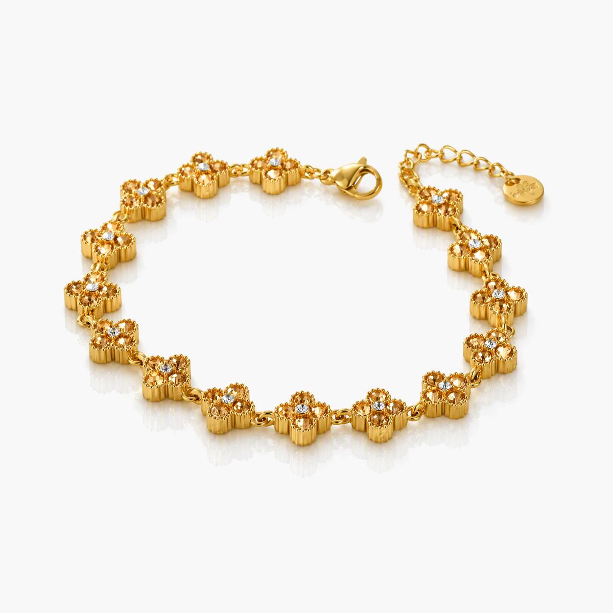 Four-Leaf Clover Bracelet
