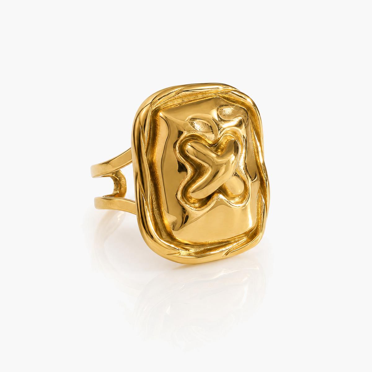 Cute Angel Figure Ring