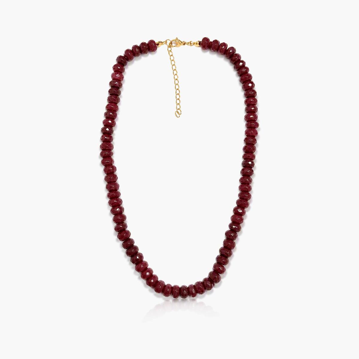 Dainty Beaded Chain Necklace