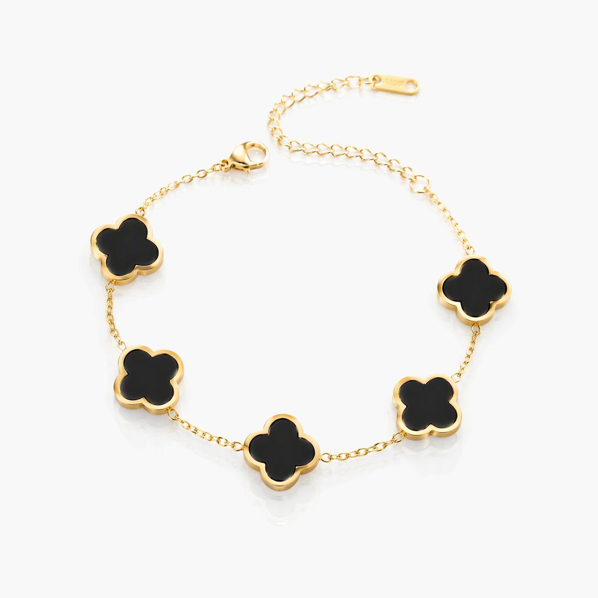 Four-Leaf Clover Bracelet