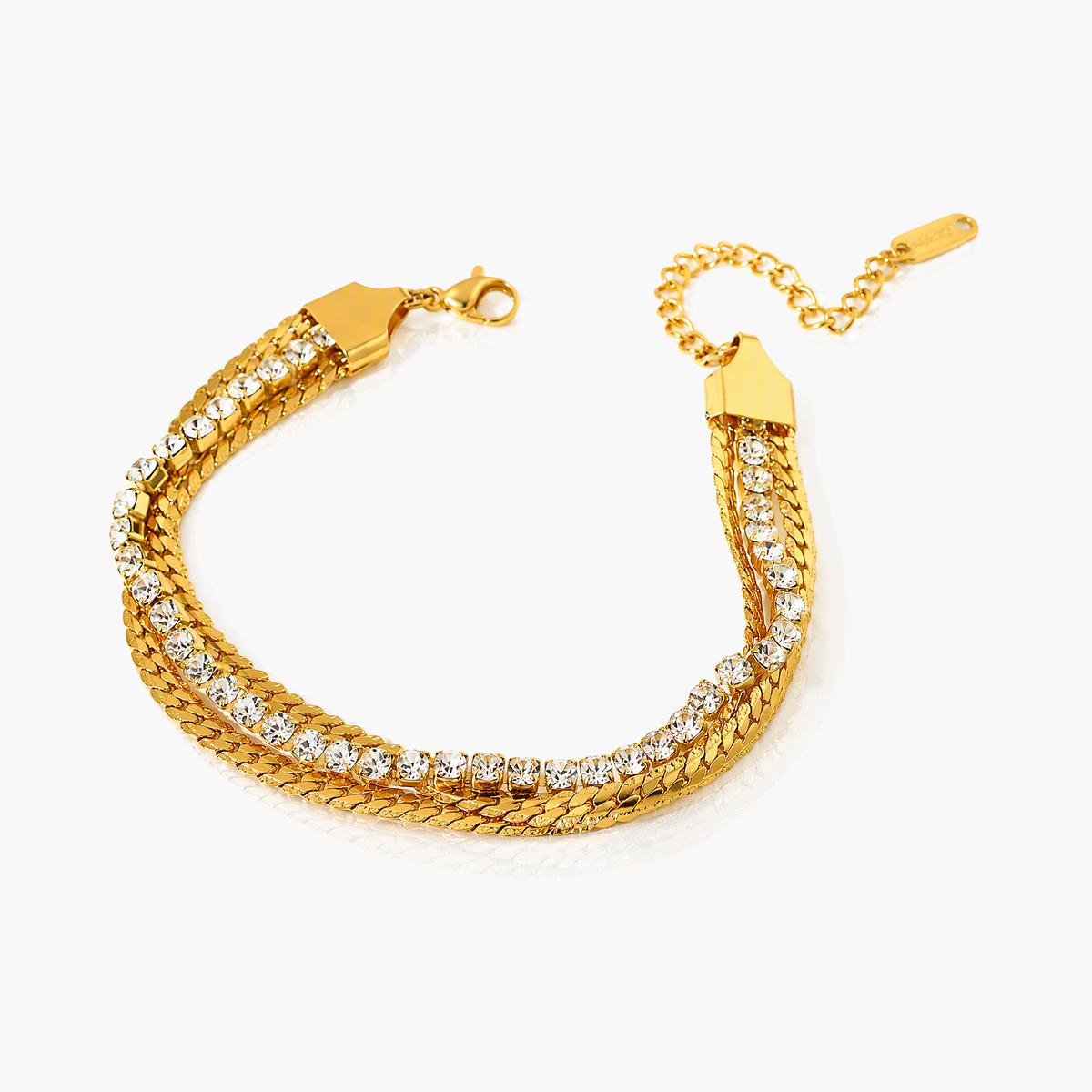 Trendy Mixed Link Bracelet