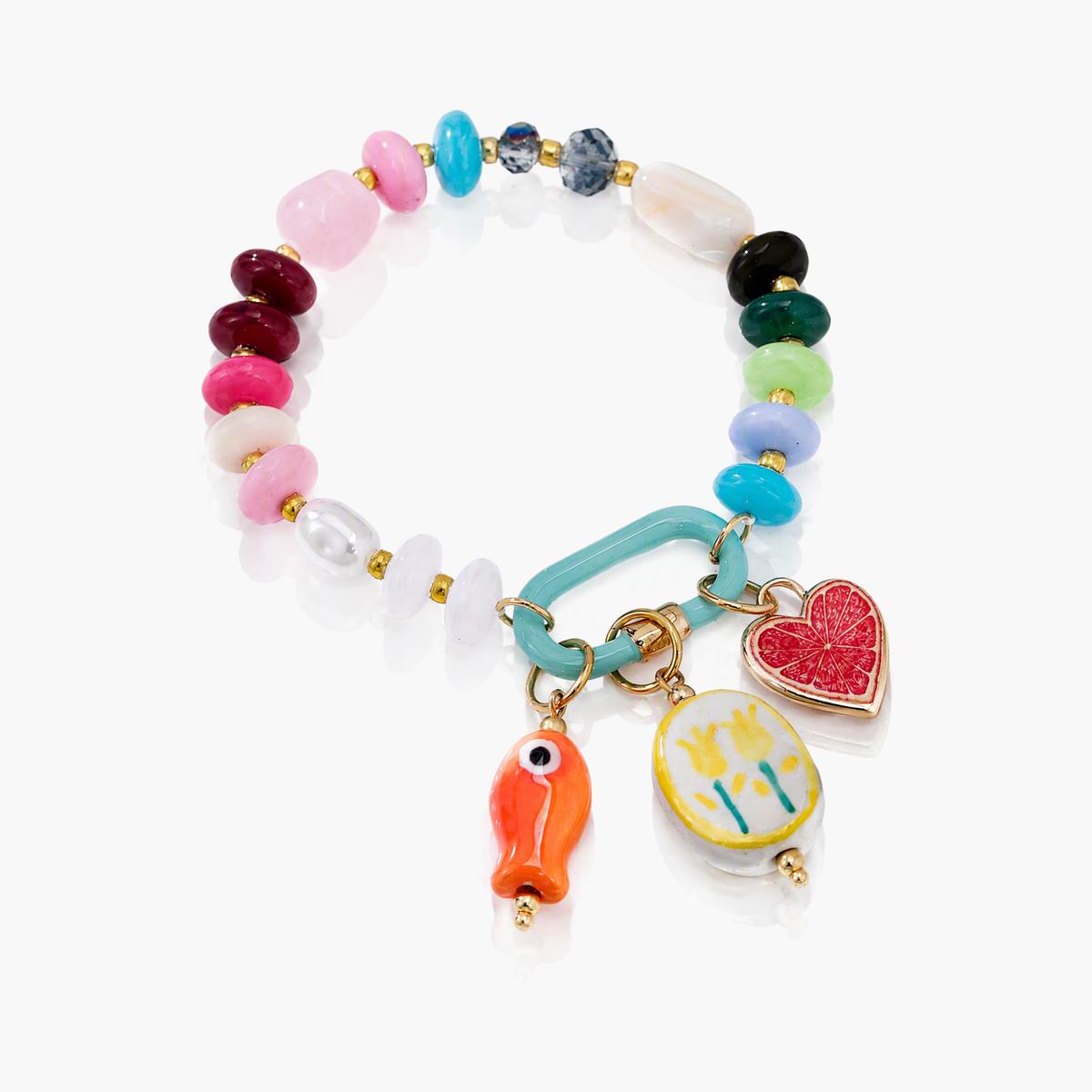 Trendy Mixed Charm Bracelet