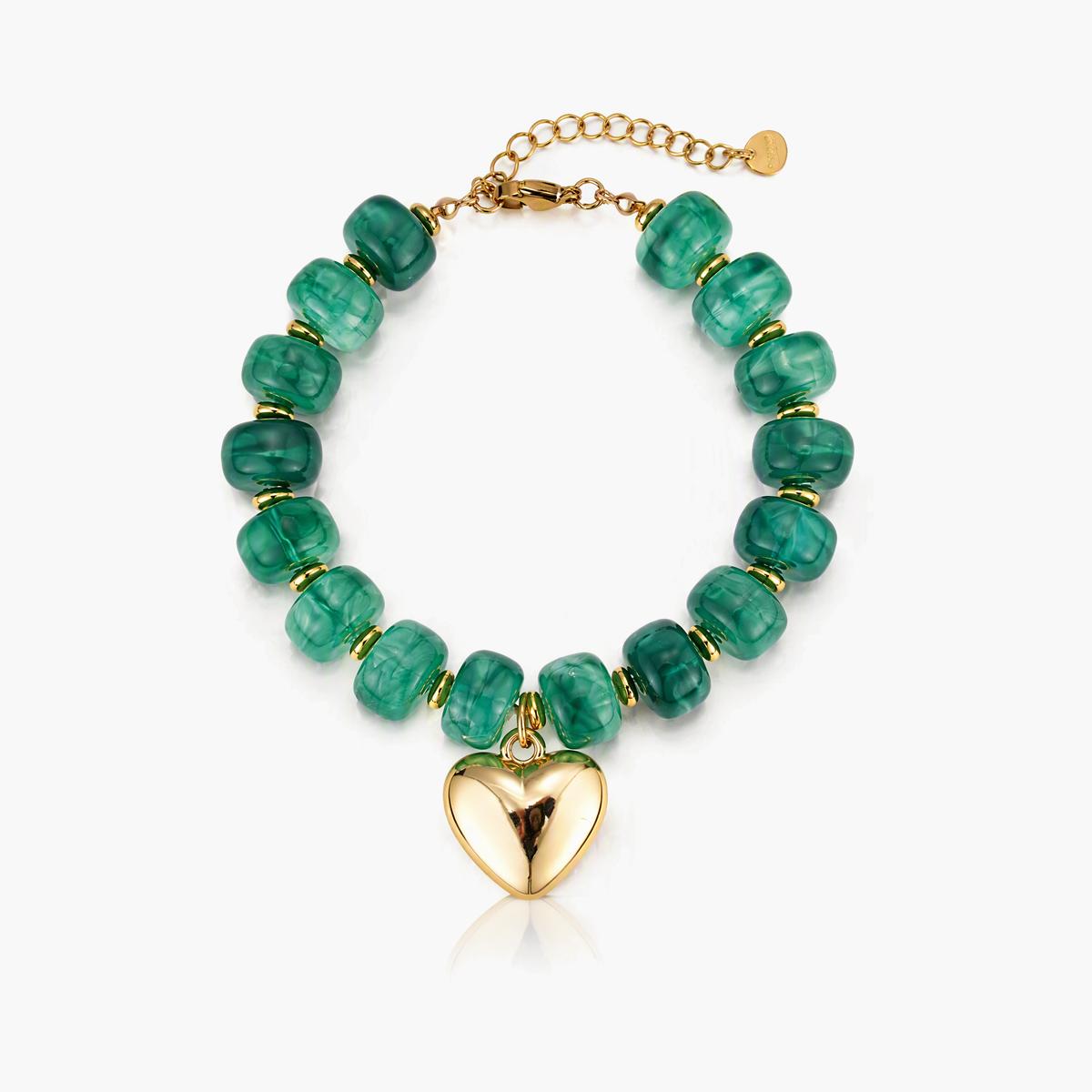Cute Heart Charm Bracelet