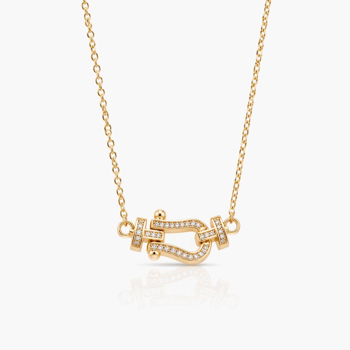 Dainty Lock Pendant Necklace