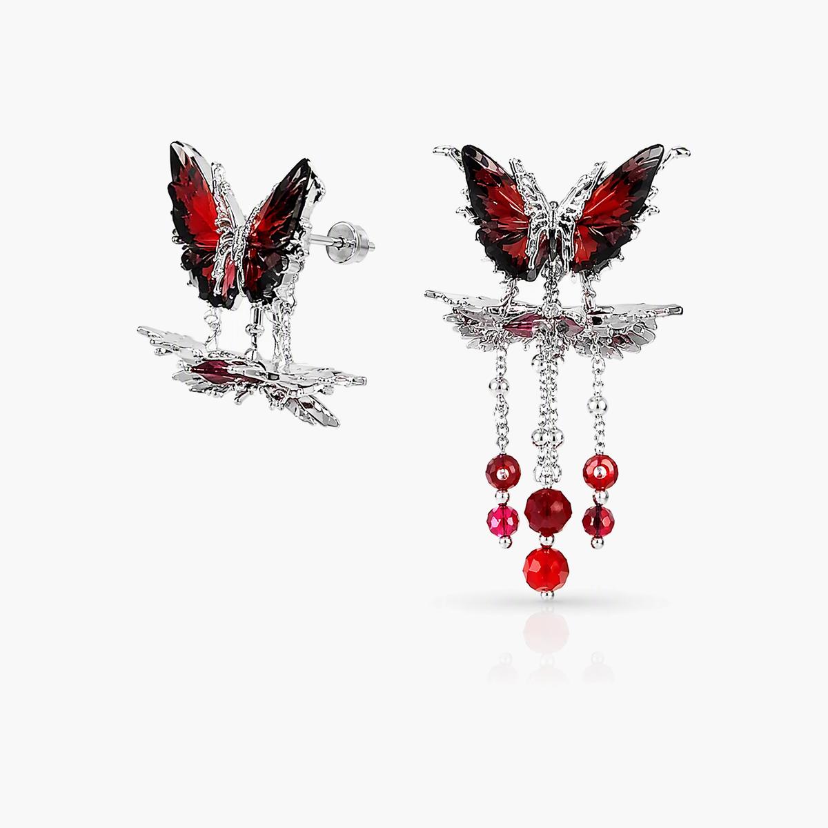 Floral Motif Earrings