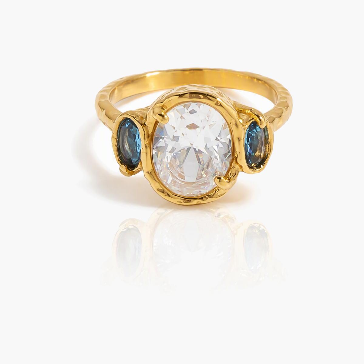 Vintage Three-Stone Ring