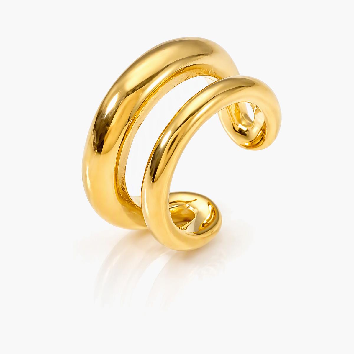 Minimalist Open Cuff Earrings