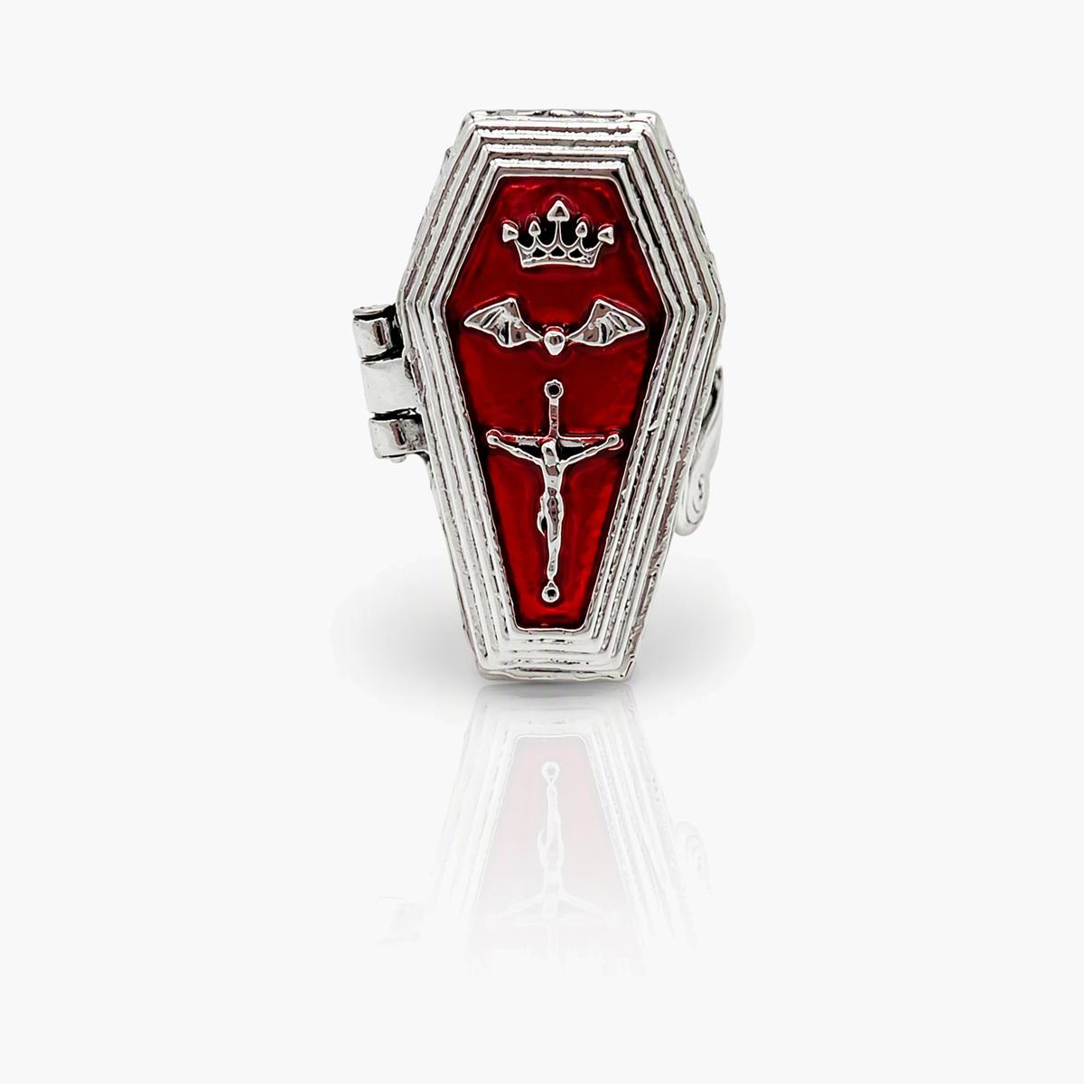 Gothic Coffin Ring