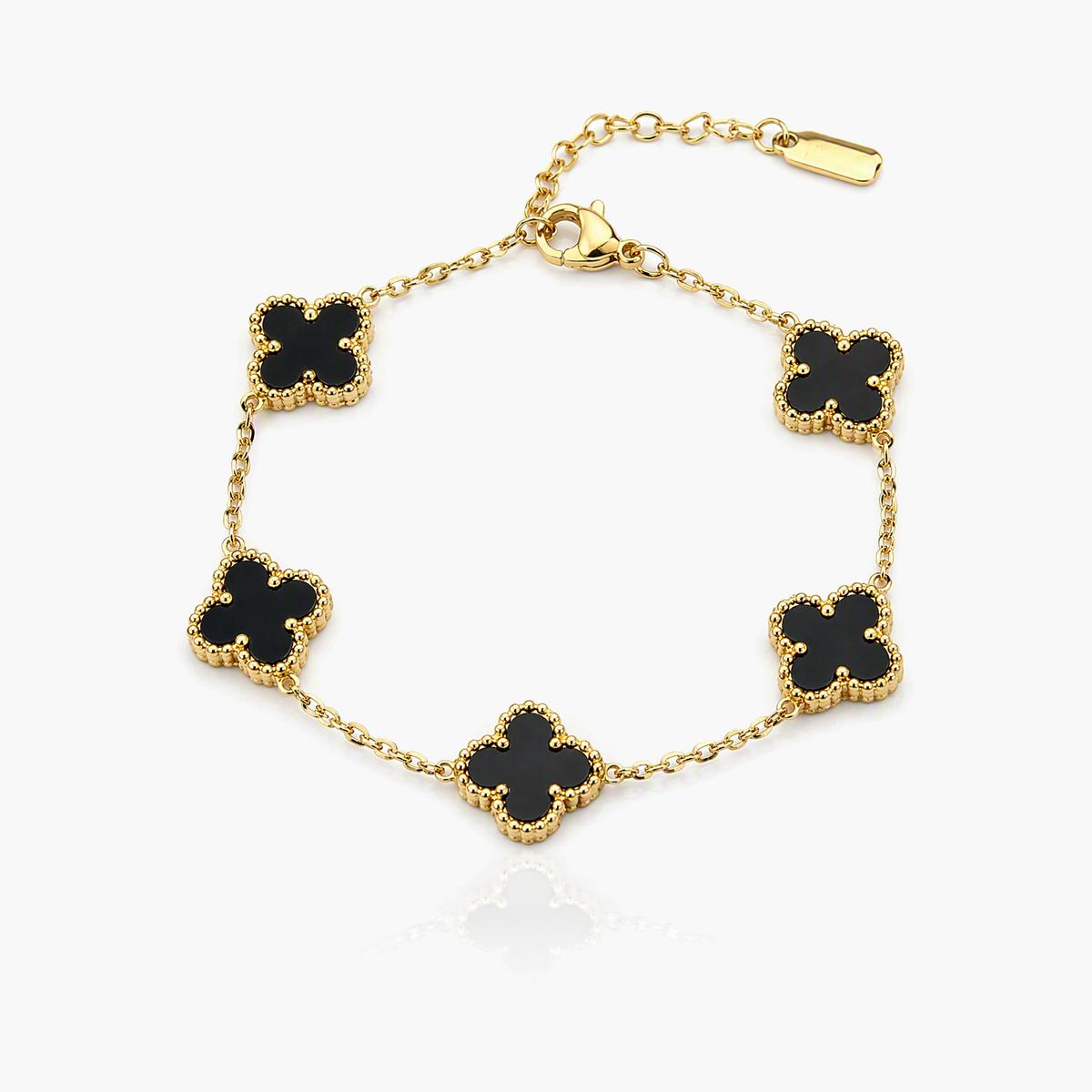 Four-Leaf Clover Bracelet