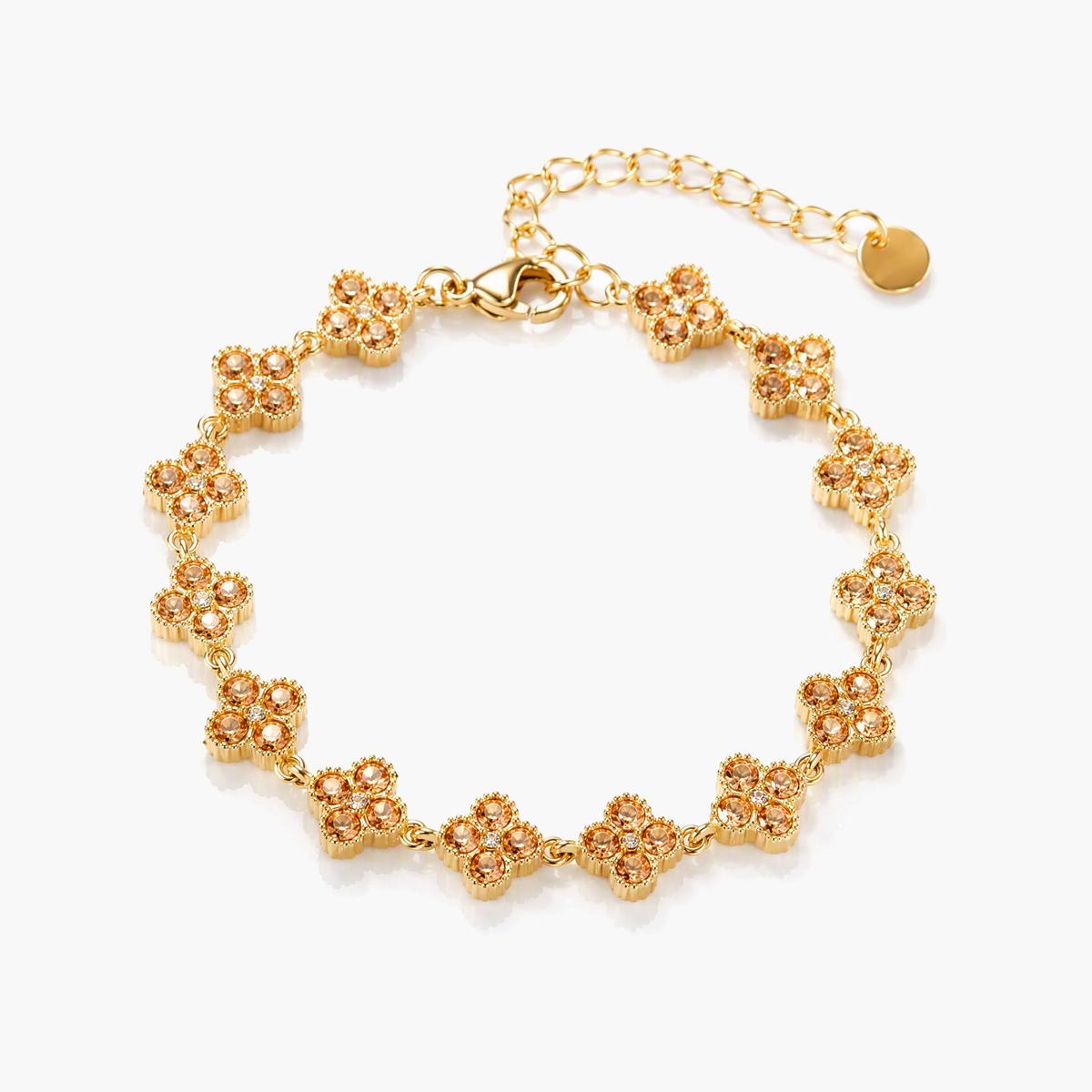 Four-Leaf Clover Bracelet