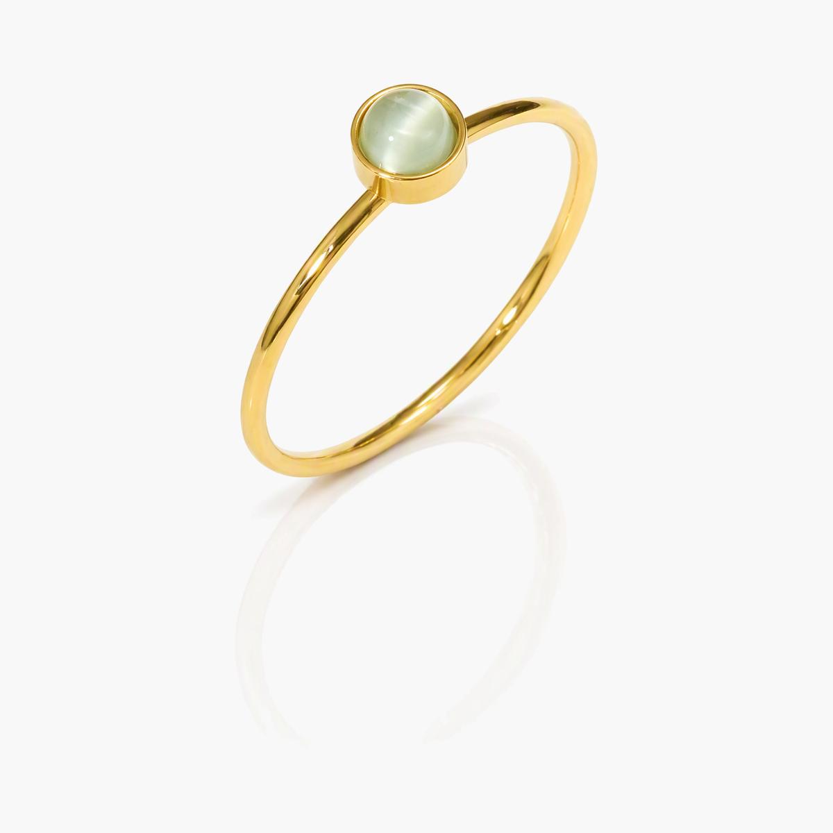 Dainty Single Stone Ring