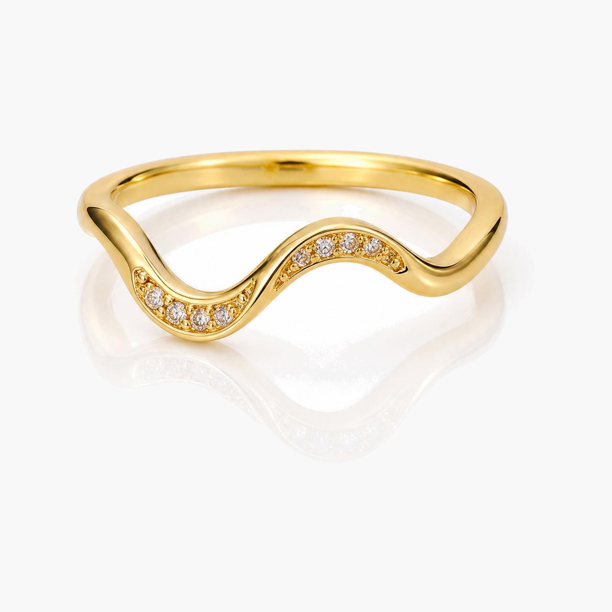 Assorted Motif Open Cuff Ring