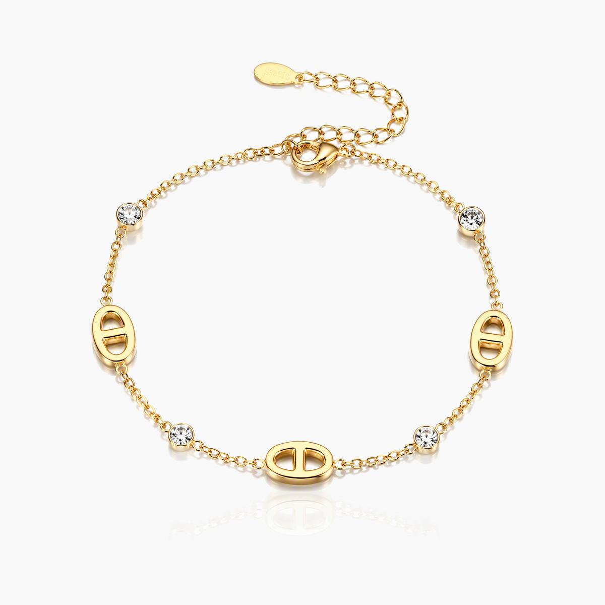 Dainty Oval Link Bracelet