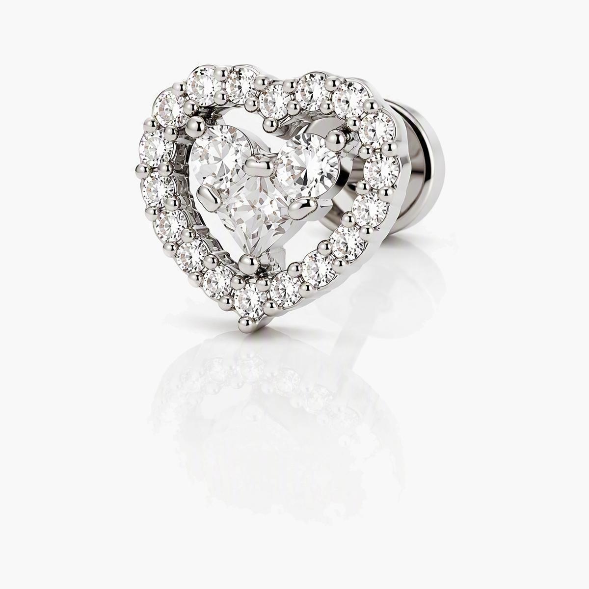 Cute Heart Stud Earrings