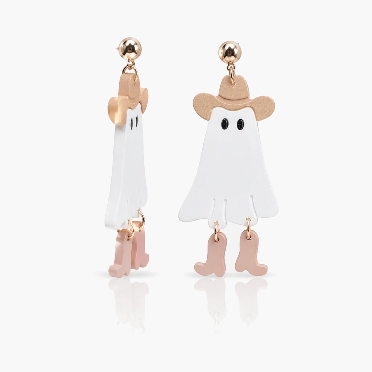 Cute Ghost Drop Earrings
