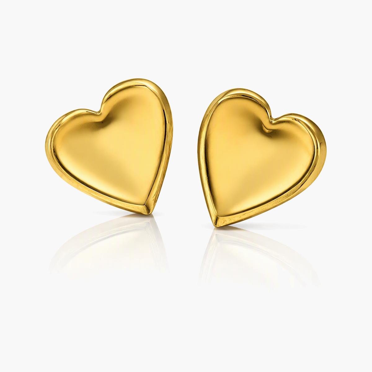 Heart Stud Earrings
