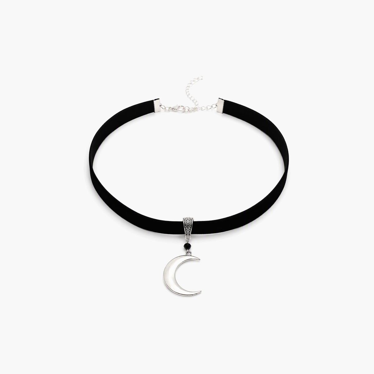 Boho Crescent Moon Choker