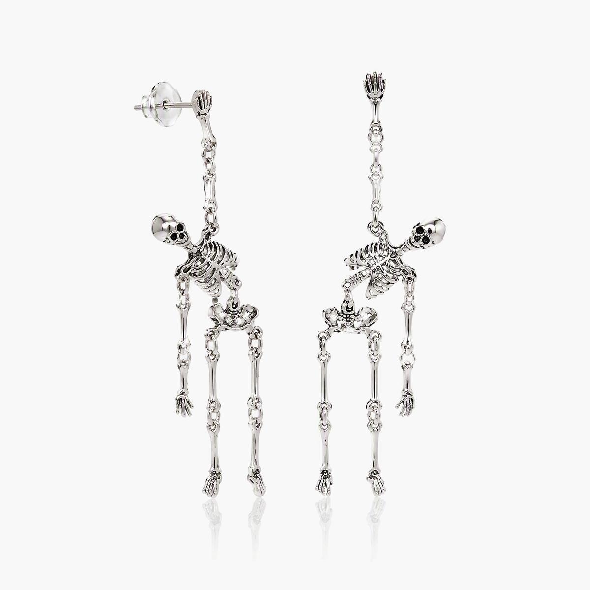 Trendy Skeleton Drop Earrings