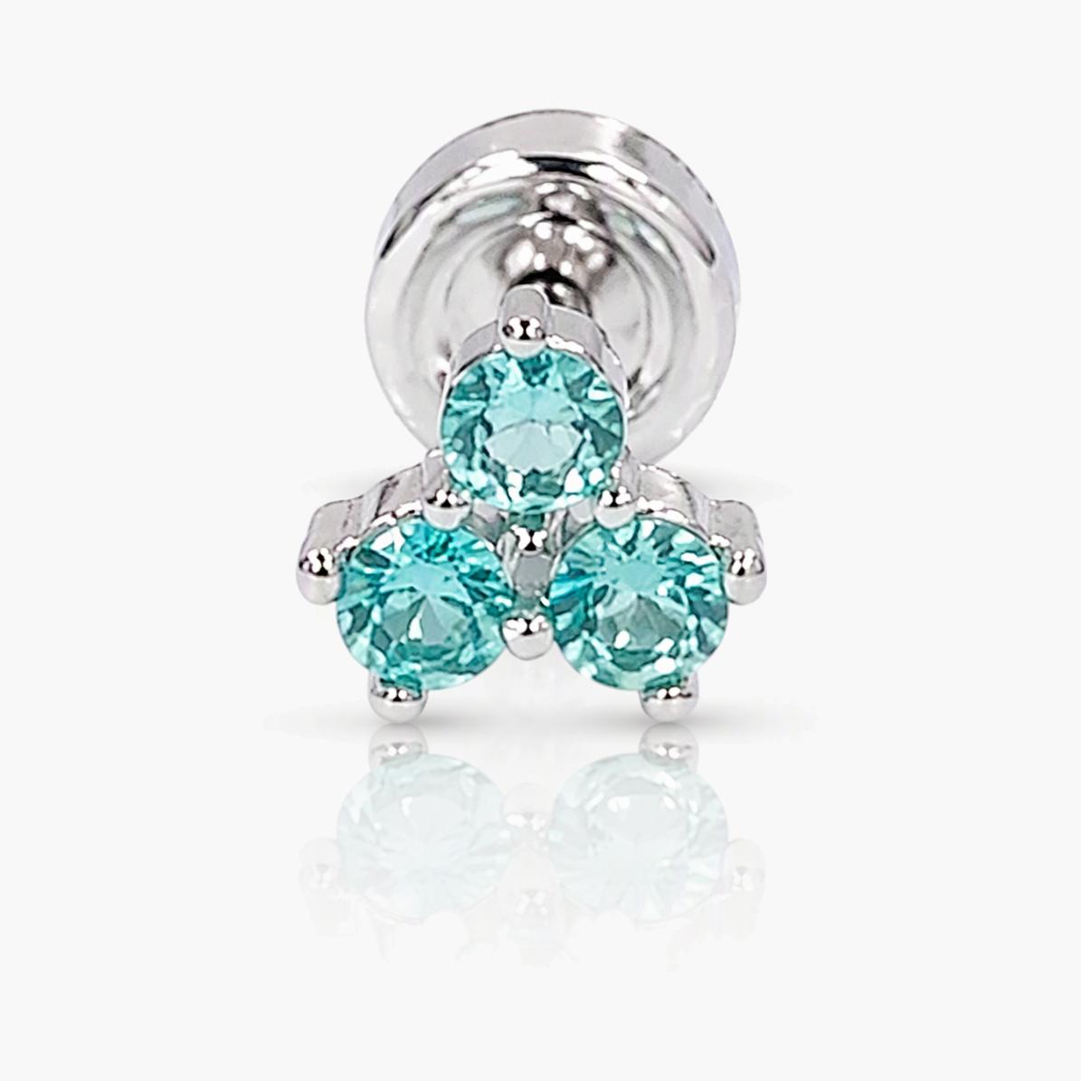 Four-Leaf Clover Stud Earrings