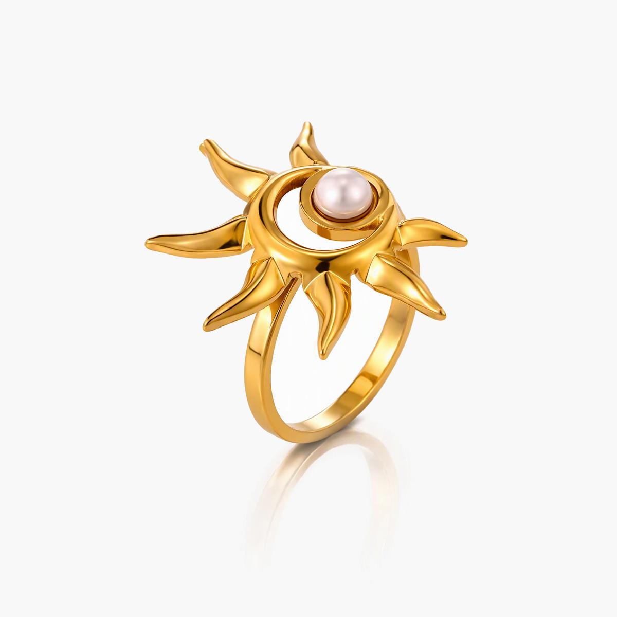 Trendy Sun Ring