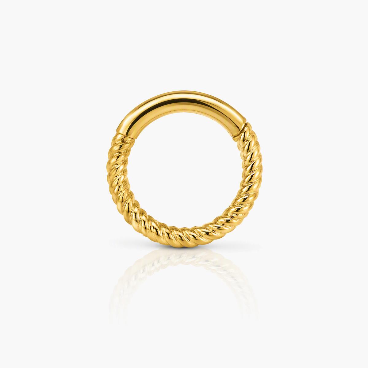 Twisted Band Nose Ring