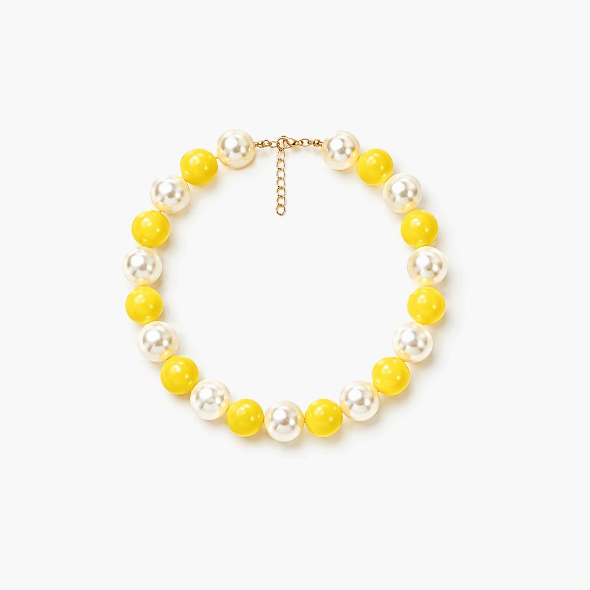 Trendy Multicolor Beaded Necklace