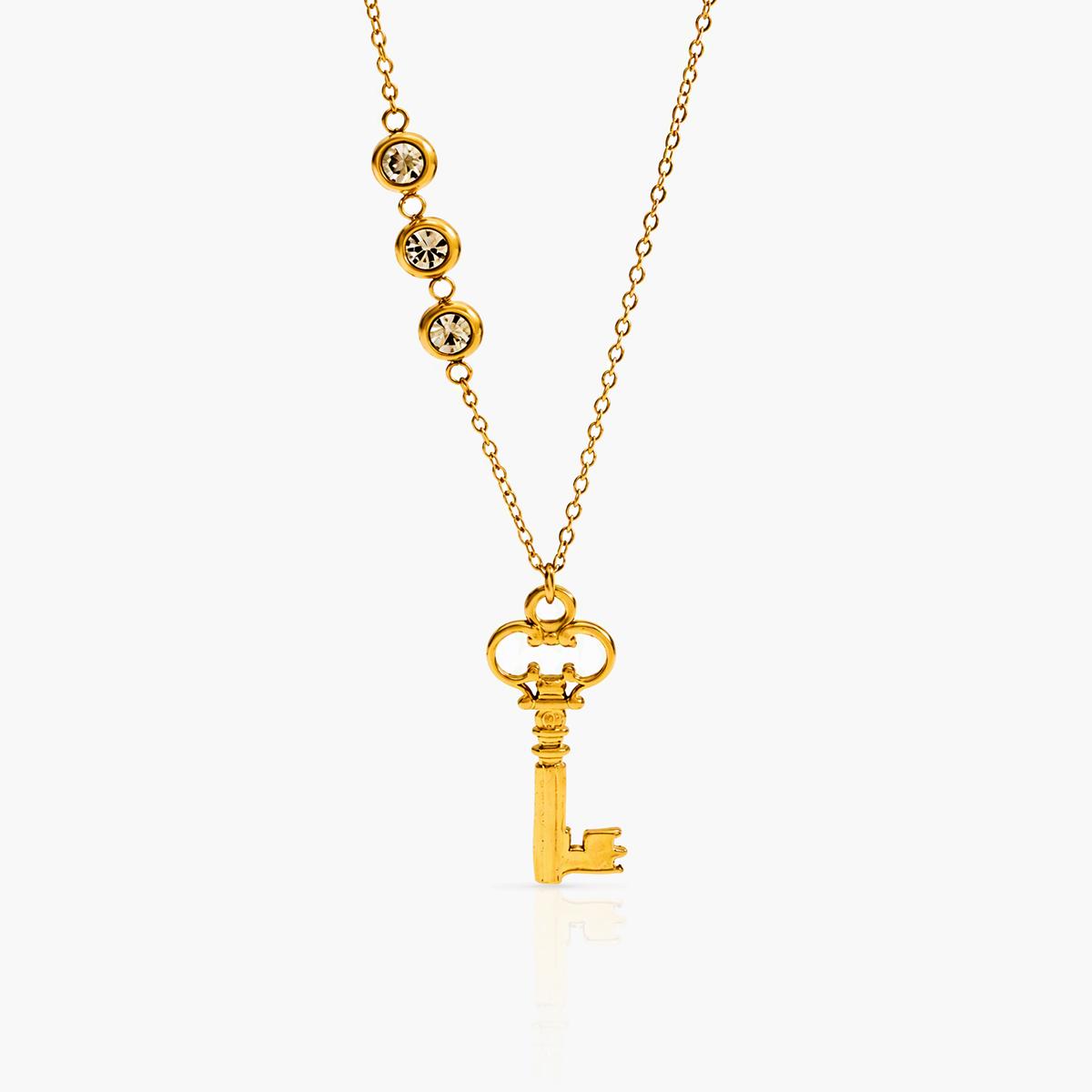 Dainty Key Pendant Necklace
