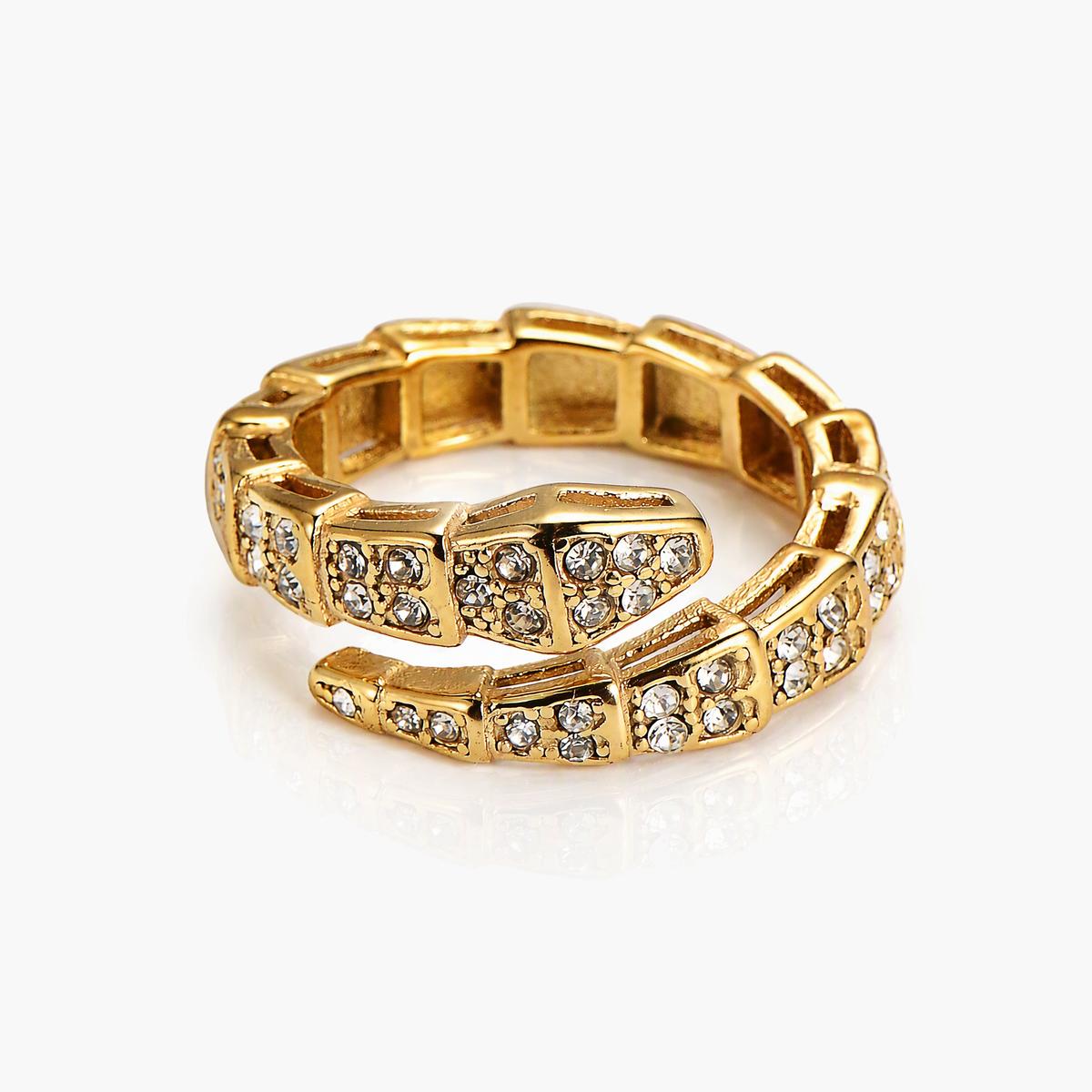 Trendy Segmented Band Ring