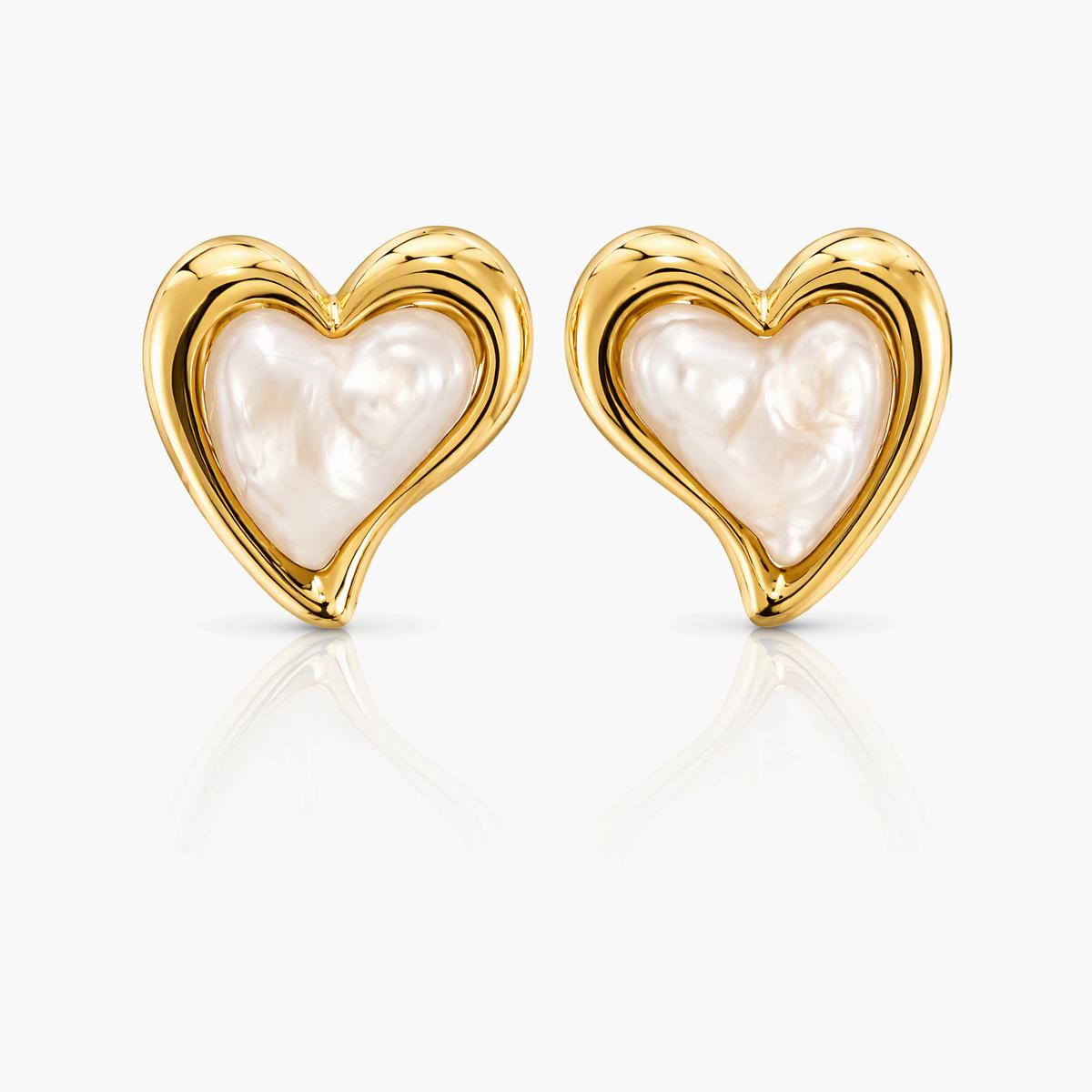 Cute Heart Stud Earrings