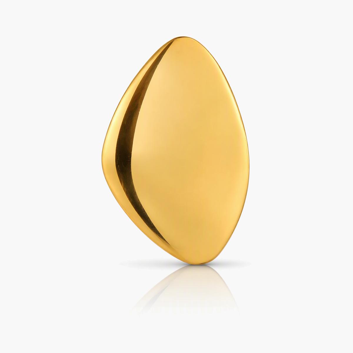 Oval Stud Earrings