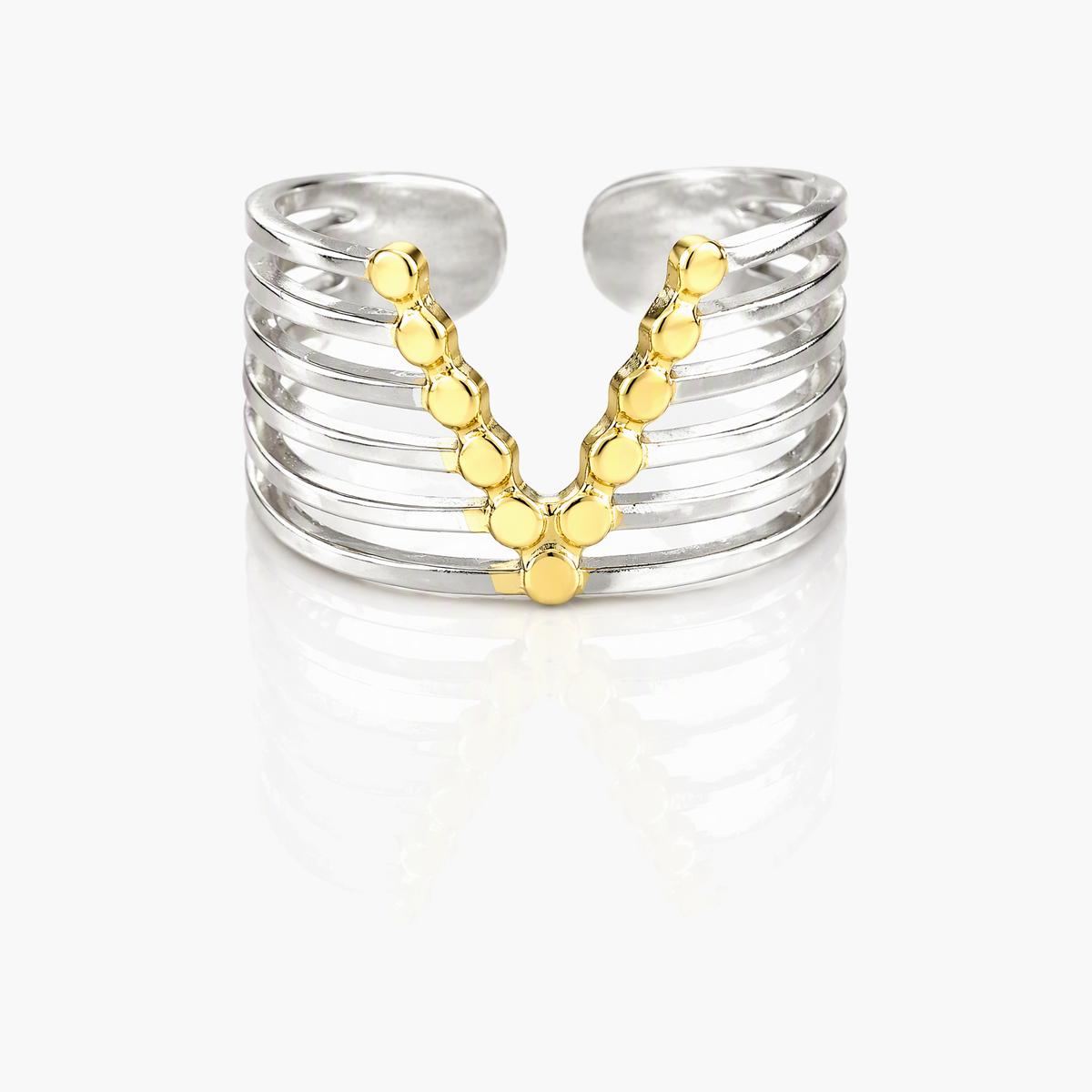Flower Charm Ring