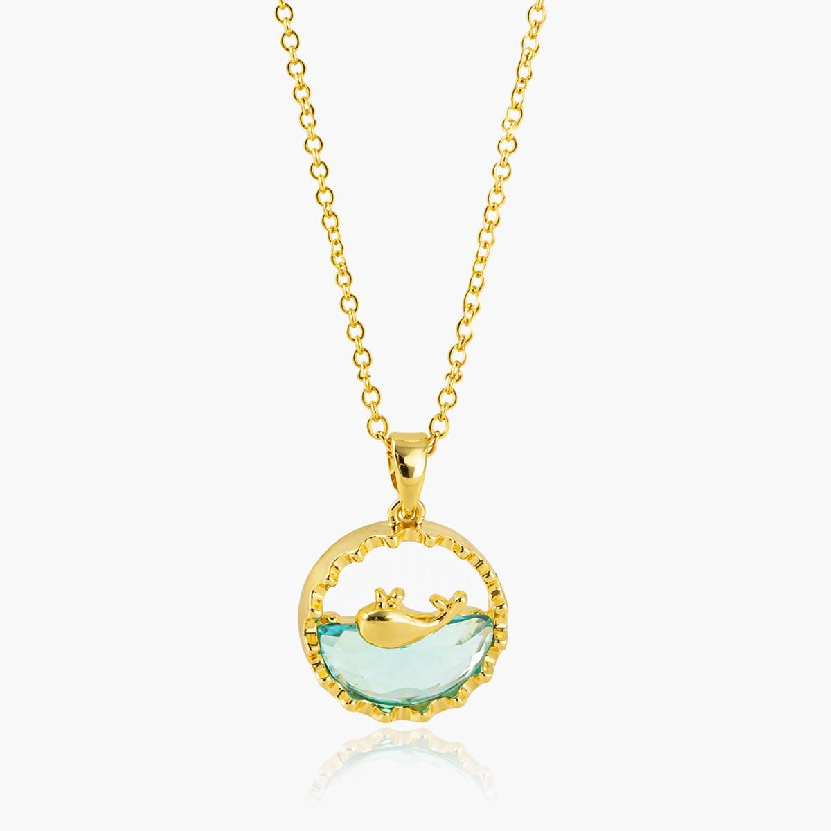 Dainty Floral Charm Necklace