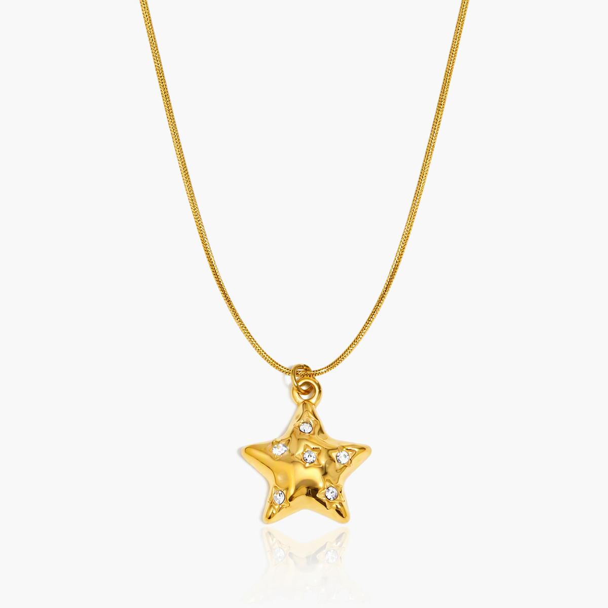 Trendy Star Pendant Necklace