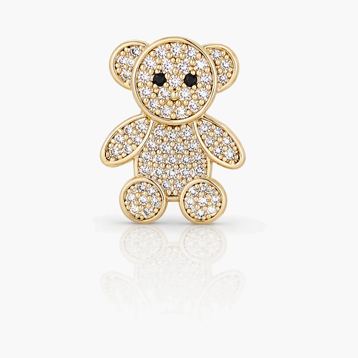 Cute Teddy Bear Stud Earrings