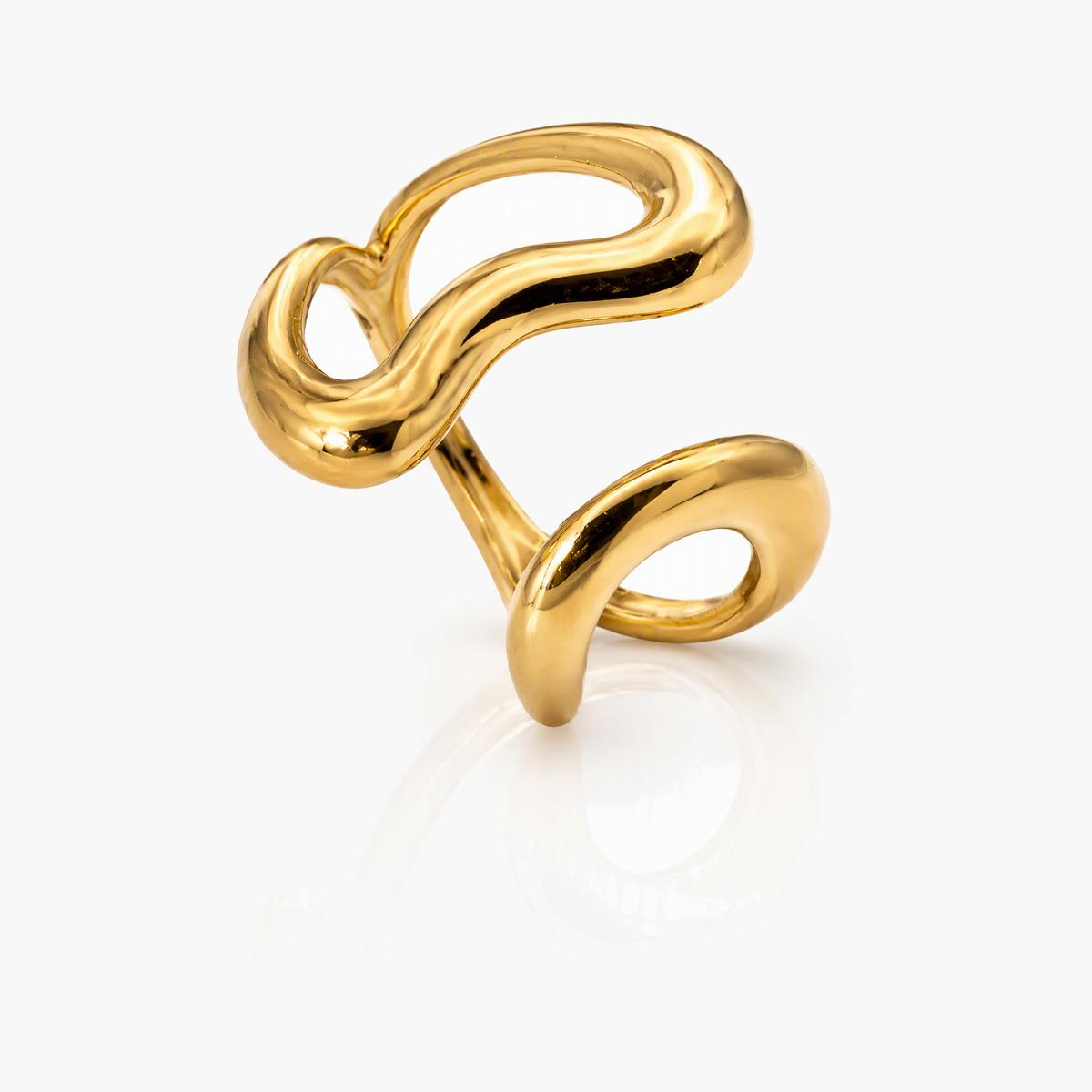Infinity Heart Open Ring