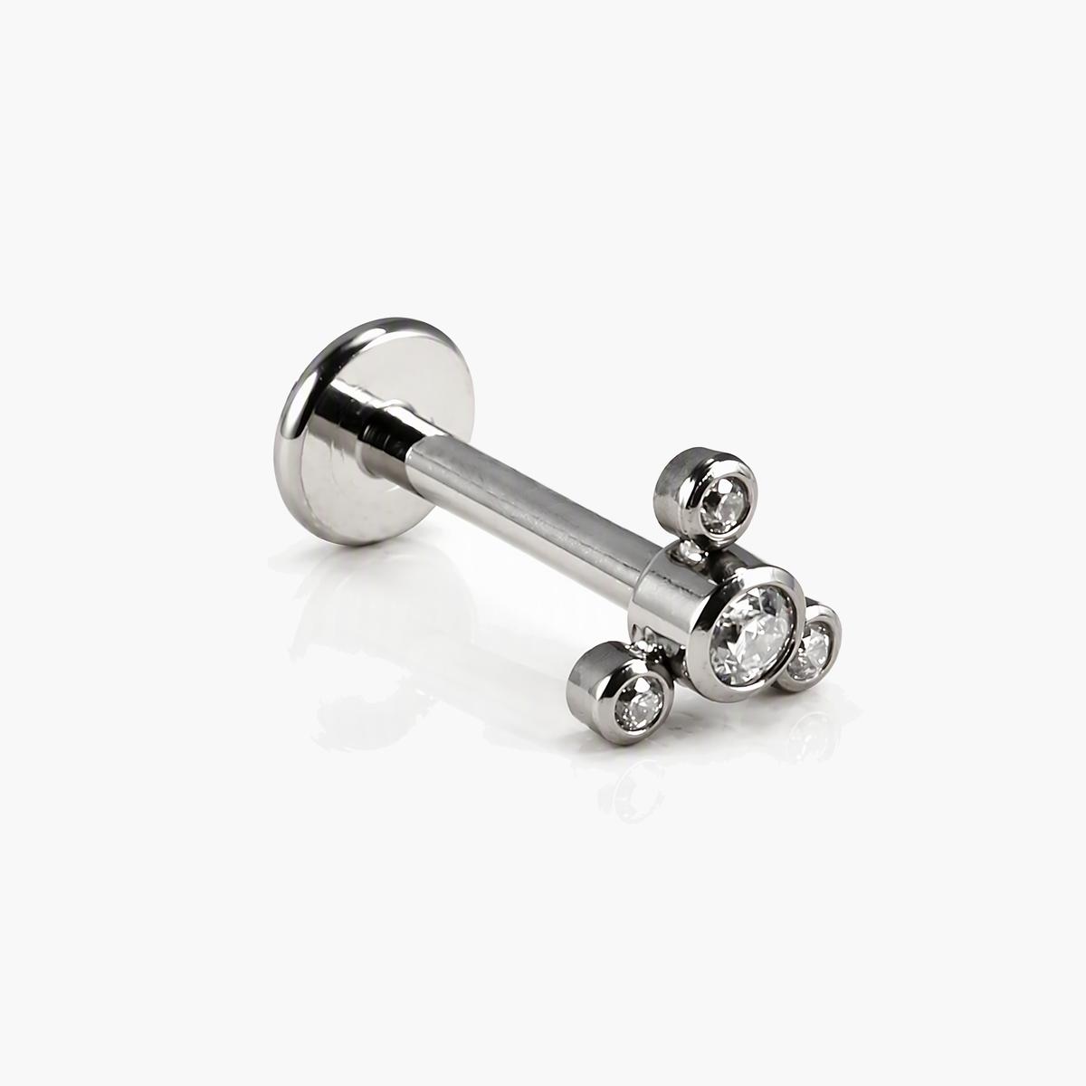 Cluster Gem Labret