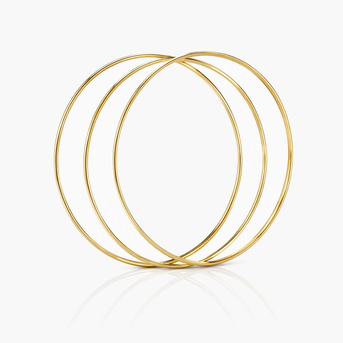 Minimalist Thin Band Bangle